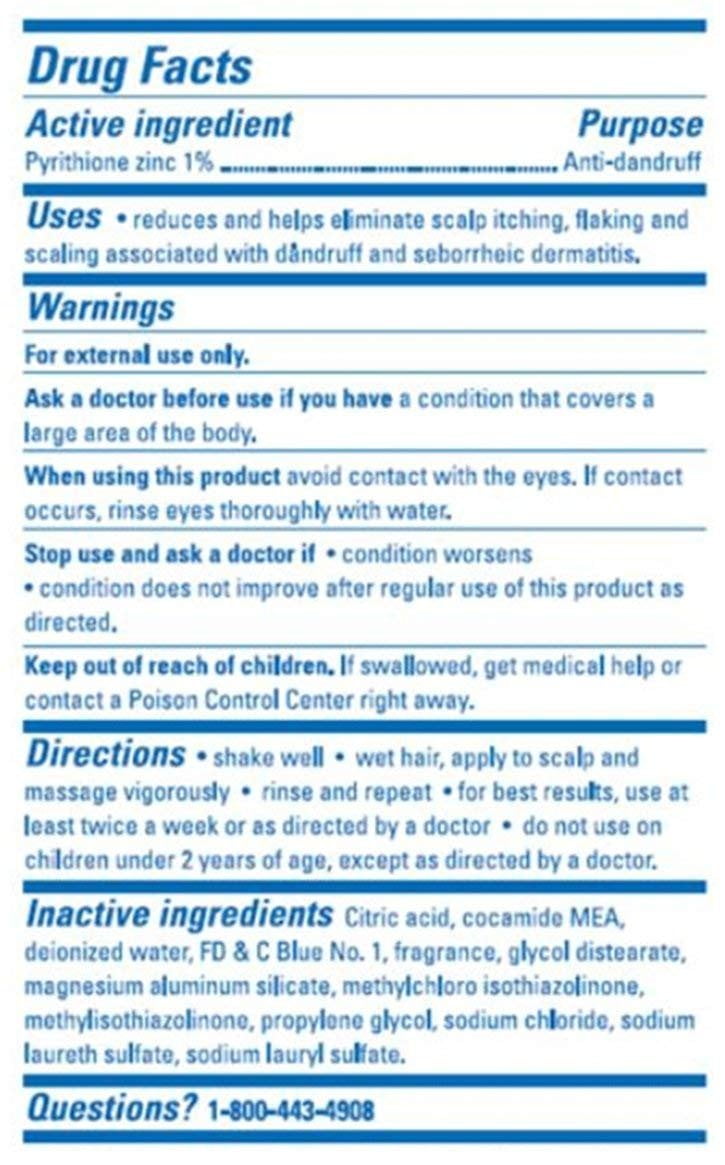 Zincon Medicated Dandruff Shampoo 8 oz - (Pack of 2)