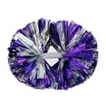 thumbnail image 6 of 1Pcs Cheerleading Pom Poms,Metallic Cheerleading Cheer Pom Poms,Cheerleader Pompoms Cheer Poms,Plastic Pom Poms,Cheering Squad Pompoms For Squad Team Sports Games Dance Dress Party,Blue, 6 of 8