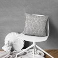 thumbnail image 5 of Stunning Grey Flower 16x16 Inch Pillow Covers - Set of 2, Boho Decor for Couch & Bedroom, 5 of 7
