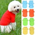 thumbnail image 5 of UDIYO Cute Pet Puppy Shirt Small Dog Cat Pet Clothes Costume Apparel T-Shirt, 5 of 7