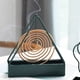 thumbnail image 4 of Soporte de Espiral de Hierro para Mosquitos | Placa Triangular de Metal Estable para Espirales de Mosquitos con Gancho para Cenicero | Estufa de Aromaterapia Resistente a La Oxidación para Uso En Int, 4 of 6