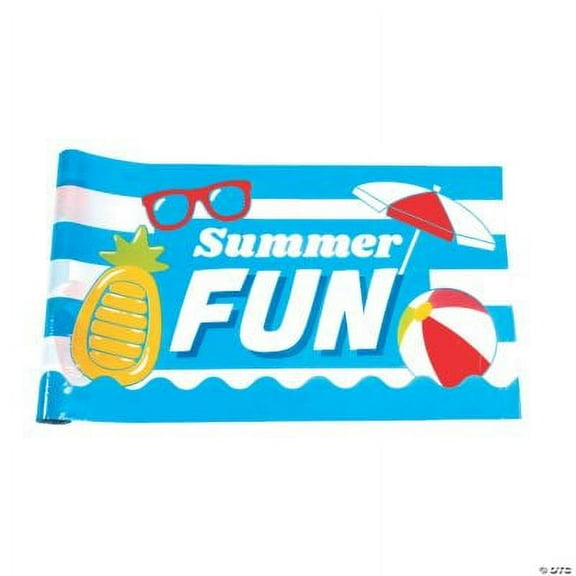 Pool Party Bunting Roll, Birthday, Party Decor, 1 Piece