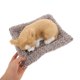 thumbnail image 2 of Accesorios para tablero de automóvil, lindo perro de peluche realista durmiendo sobre tapete, adorno decorativo para el interior del automóvil, cachorro de peluche, 2 of 8