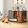 thumbnail image 3 of Jaula Casa De Perro Estilo Mueble Para Raza Grande Atigrado Mu:4life, 3 of 7
