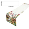 thumbnail image 3 of Kbndieu Happy Easter Table Runner Spring Holiday Centerpiece Floral Eggs Bunny Kitchen Dining Table Decoration for Indoor Outdoor Home Party Decor, 3 of 7