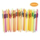 thumbnail image 1 of Pajitas De Arte Desechables Pajita segura desechable de 100 piezas con diseño de codo extensible Suministro portátil para el hogar, 1 of 6