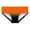 v#7Orange128, variant on Rggeeun Baby Girls Swimwear Bottoms Gradient Style Elastic High Waist Adjustable Slim Fit Swim Brief for Summer Water Sports Sweet Shorts,Red,6-7 Years