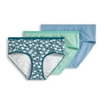 thumbnail image 1 of Jockey Women's Organic Cotton Stretch Logo Hipster - 3 Pack, 1 of 5