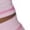 pink-1, variant on Women Printed Hoodie Long Sleeve Top and Micro Flare Pants Two Piece Casual Outfit Set