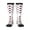 3 Black, variant on Knee High Socks for Women Gray Red Canada Maple Leaf Long Tube Sock Uniform Socks