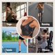 thumbnail image 3 of Sujetador deportivo para mujer con estampado de teñido anudado, extraíble, acolchado, elástico, cami Abanopi Sujetador deportivo, 3 of 7