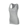 thumbnail image 4 of The Gildan Softstyle 45 oz Fitted Tank Top - SPORT GREY - L, 4 of 6