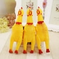 thumbnail image 2 of Dog Squeaky Toy Interactive Creative Chicken Shape Dog Chew Toy Pet Play Toy, 2 of 4
