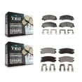 thumbnail image 1 of TEC Front Rear Ceramic Brake Pads Kit for Car Chevrolet Impala Buick LaCrosse Allure Monte Carlo KTC-100605, 1 of 10