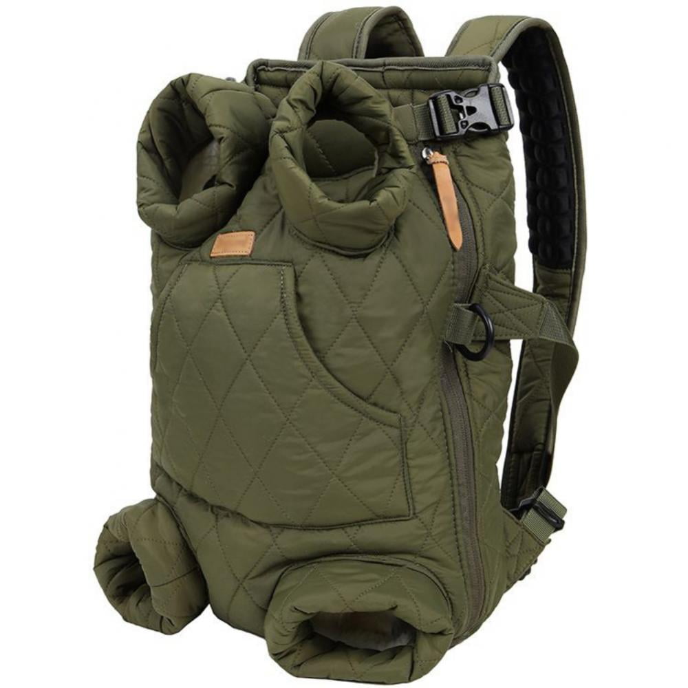 small dog front backpack