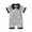 Black, variant on Newborn Infant Baby Boy Halloween Outfit 3 6 12 18M Pumpkin/Ghost Romper One Piece Short Sleeve Button Onesie Clothes(Orange,12-18 Months)