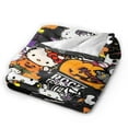 thumbnail image 4 of Halloween Hello Kitty Kawaii Cat Blanket Sofa Air Conditioning Blanket Bed Living Room Blanket 40x50 H-2, 4 of 5