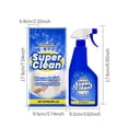 thumbnail image 3 of Multi-Scenario Household Stain Remover, High-Efficiency Decontamination For Oil Stains And Scale, Mild Low Residue Formula Suitable For Tile Floor Kitchen Cleaning 237Ml, 3 of 8