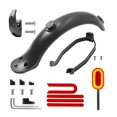 thumbnail image 1 of Soidarity Kit de guardabarros para prevenir el agua, suministros para patinete, tablero contra salpicaduras, soporte de cola de pato, pieza reemplazada, Bicicletas eléctricas Negro Soidarity OD024594-01, 1 of 6