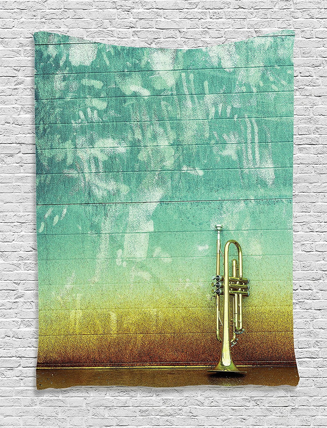 Vintage Unique Decorative Romantic Angel w/trumpet in pastels wallhanging Vintage Unique Decorative Romantic Angel w/trumpet in pastels wallhanging