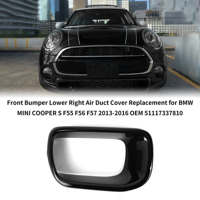 Front Lower Right Air Duct Cover Replacement for COOPER S F55 F56 F57 2013-2016 OEM 51117337810