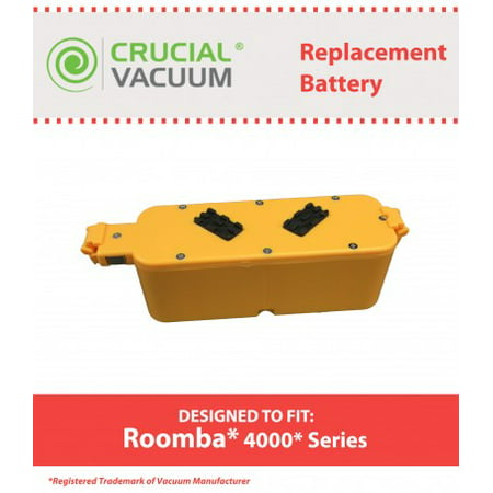 Roomba 4000 Battery Replacement, Voltage: 14.4V Capacity: