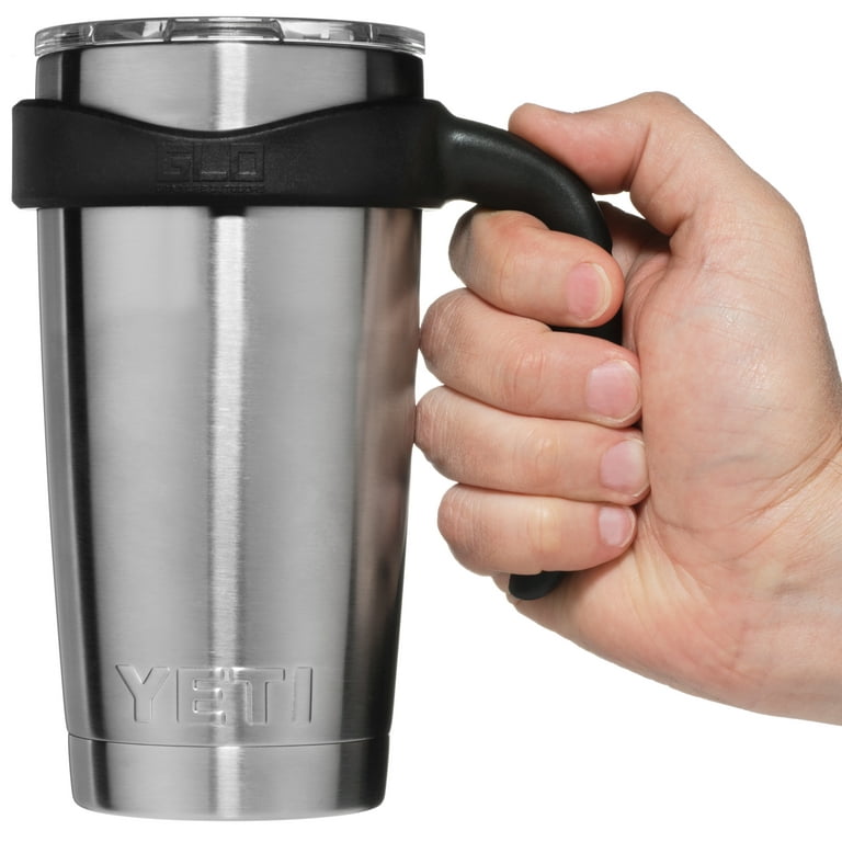 Grab Life Outdoors (GLO) - Handle For 20 Oz Tumbler - Fits Ozark Trail, YETI  Rambler And More - Handle Only (Black) 