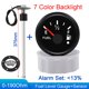 thumbnail image 1 of 0-190ohm Fuel Float Sensor + Fuel Level Gauge 7 Color Led Fuel Tank Level Gauge With Alarm Light For Marine Car Rv Camper Yacht, 1 of 1