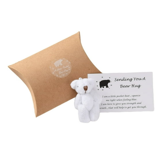 A Little Pocket Bear Hug-Ready To Give Bear Hugs To Whoever Needs One. Supporting Positive Mental Health