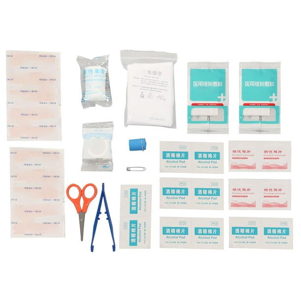 Kit De Supervivencia De Emergencia, Bolso Médico Portátil, Compacto Impermeable Para Acampar Y Hacer Senderismo
