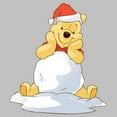thumbnail image 2 of Womens Winnie the Pooh Adorable Christmas Snowball T Shirt, 2 of 5