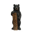 thumbnail image 2 of Welcome Bear Haven: Standing Black Bear with Heartwarming Welcome Sign, 2 of 5