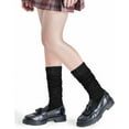 thumbnail image 5 of Slouchy Socks for Women Slouch Scrunch Knee High Boot Socks Soft Long Socks Cozy Crew Socks Leg Warmers, 5 of 6