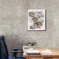 thumbnail image 3 of Epic Graffiti 'Snow Leopard and Ghost Image' by Barbara Keith, Canvas Wall Art, 20"x24", 3 of 4