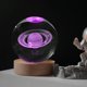 thumbnail image 4 of Bola de cristal 3D para decoración del hogar, globo de sistema Solar grabado con láser, esfera de cristal, regalo de cumpleaños, Astronomía, 4 of 4