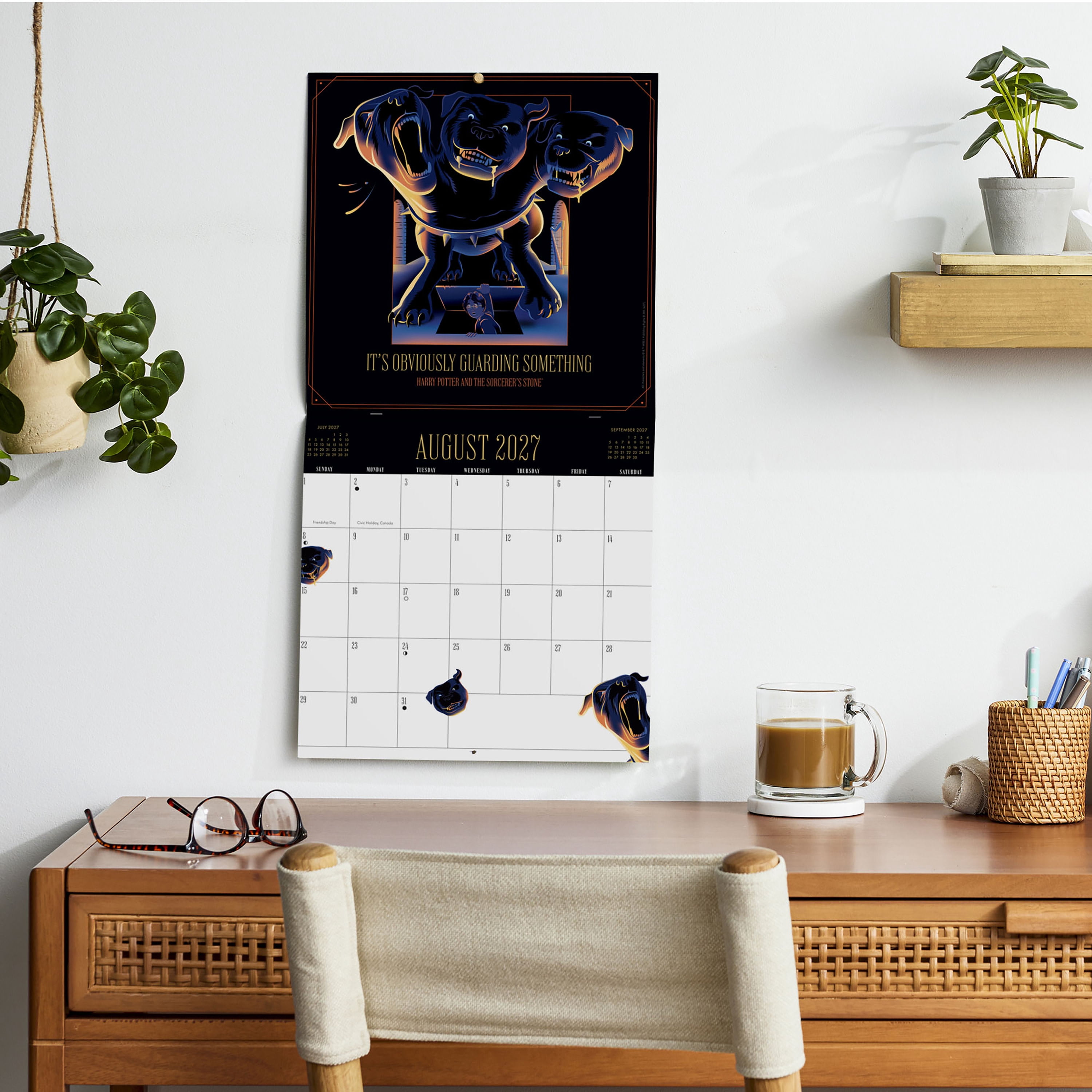 2027 Harry Potter Calendar 12x12 Wall Calendar January-December