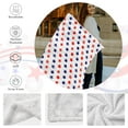 thumbnail image 5 of Luxury Plush 4th of July Patriotic Blanket Colorful Stars Independence Day Throw Blanket for Couch,Lightweight Soft and Warm Throws Blankets for Sofa Bed Living Room in Spring 60"x50", 5 of 6