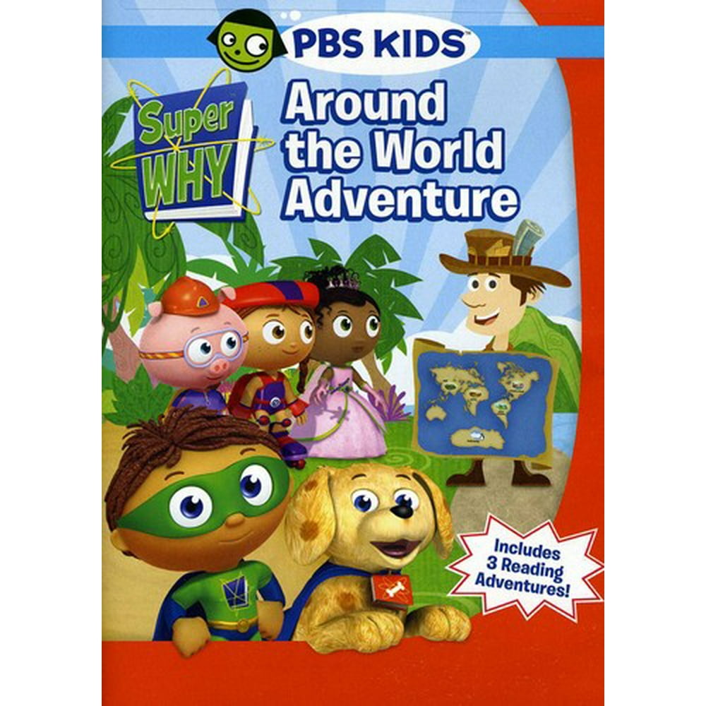 Super Why Around The World Adventure Dvd