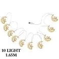 thumbnail image 2 of String Lights Eid Mubarak Lights Decoration Moon Star Lights for Ramadan Mubarak Home Lamp Decorations, 2 of 2