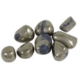 thumbnail image 4 of Harmonize 4 Pieces Pyrite Tumbled Assorted Size Natural Reiki Healing Stones, 4 of 7