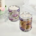 thumbnail image 5 of High-value clear storage jars keep life organized and within reach one sizex2 Beautiful Pinkish-purple Tulips, 5 of 7