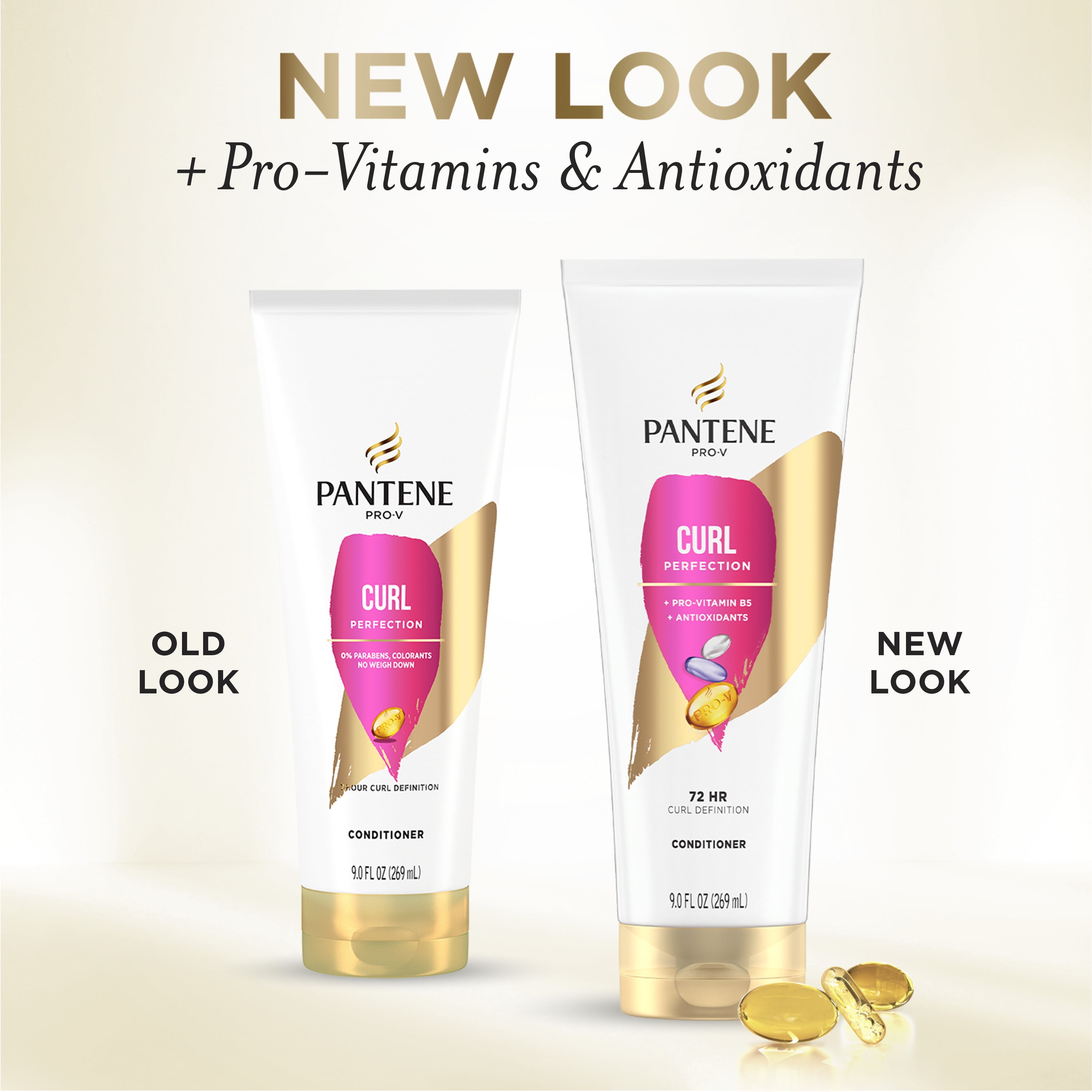 (3 pack) Pantene ProV Curl Perfection Conditioner, Nourishing, 9.0 oz  (图3) (3 pack) Pantene ProV Curl Perfection Conditioner, Nourishing, 9.0 oz  (图3)