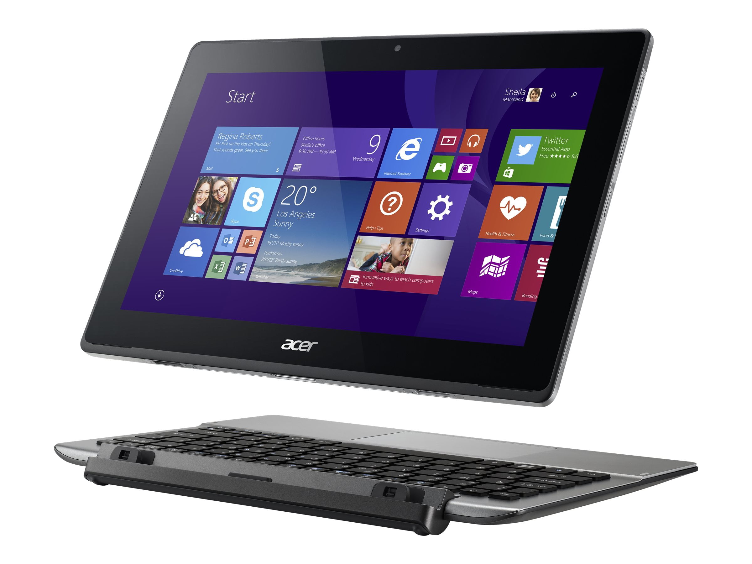 Acer Aspire Switch 11 V SW5-173-648Z - Tablet - with ...