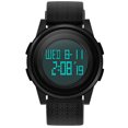 thumbnail image 1 of LOLIPPYY Black Waterproof Swimming Watch with LED Luminous Feature Made of Safe Durable Material, 1 of 8