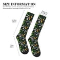 thumbnail image 5 of Bixox Chamomile Print Compression Socks,Compression Socks Women & Men Circulation for Medical,Running,Athletic, 5 of 7