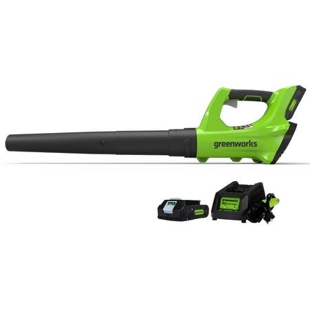 Greenworks 24v G-24 Axial Blower, 2AH Battery and Charger Included 2400702