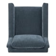 thumbnail image 6 of Bowery Hill 19.5" Mid-Century Fabric Accent Chair in Slate Gray, 6 of 12