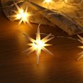 thumbnail image 4 of Cadena Luces Cortina Lámpara LED Estrellas Atmósfera para Adorno Fiesta Temática, 4 of 9