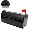 thumbnail image 4 of Merry Christmas Tree Magnetic Mailbox Cover Large 21 X 25 in Winter Snowflake Snow Blue White Xmas Mail Box Covers Decals Wraps Post Box Outdoor Decorations, 4 of 6