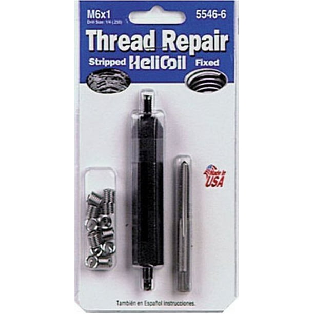 Helicoil 55466 Thread Repair Kit M6 X 1in.